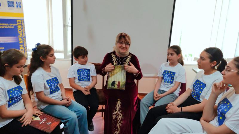 «Եվրոպական ժառանգության օրերի ճամբար». ծրագիրը երեխաների համար բացահայտում է եվրոպական մշակույթն ու գրականությունը
