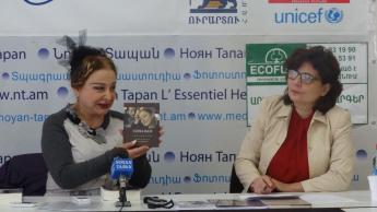 Conférence de presse de l’essayiste et poétesse Sona Van