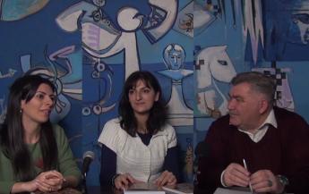 «Գրողի ամբիոն» -ի հյուրն են գրողներ Արմինե Մուրադյանը եւ Մարինա Գեւորգյանը:Թողարկում 7 
