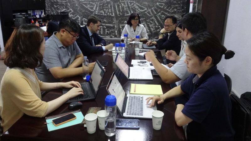 Քաղաքաշինության կոմիտեում տեղի է ունեցել հերթական հանդիպումը կորեացի փորձագետների խմբի հետ