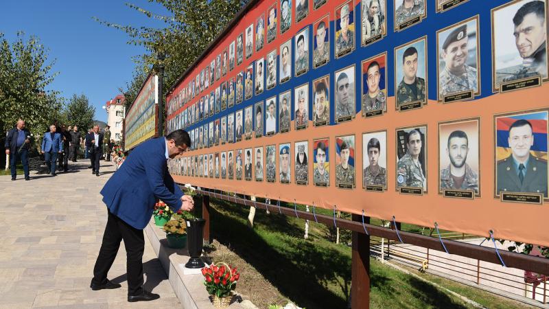 President of the Artsakh Republic Arayik Harutyunyan participated in the memorial events dedicated to the victims of the 44-day war