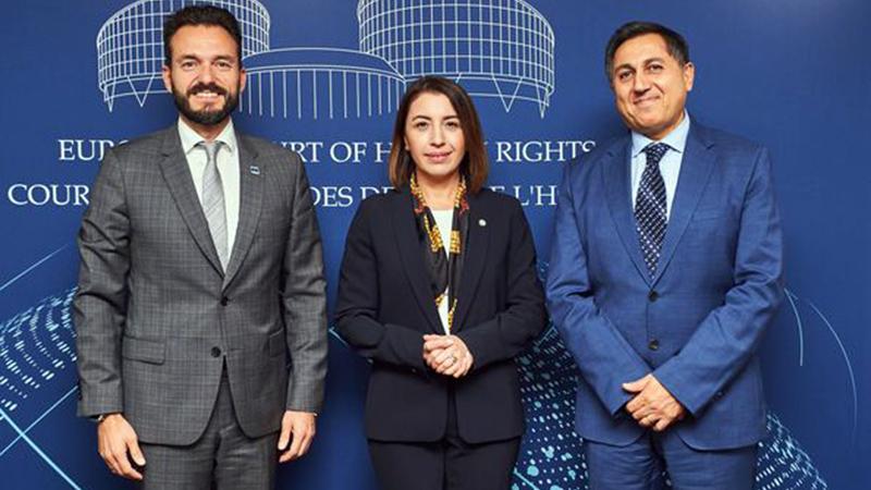 The Human Rights Defender Ms. Kristinne Grigoryan held meetings with the President of the European Court of Human Rights Mr. Róbert Spanó