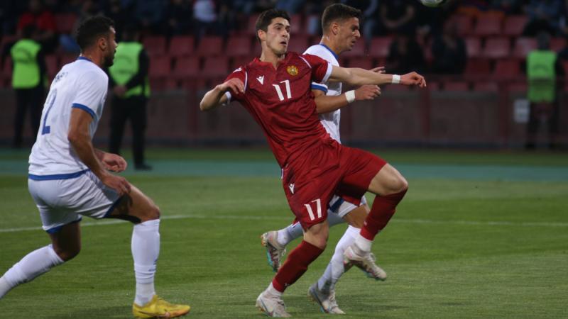 Сборная Армении сыграла вничью с Кипром в товарищеской игре