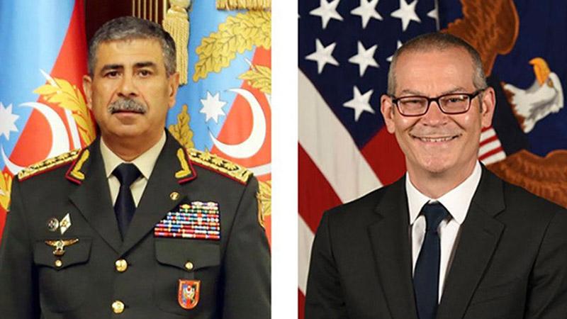 Ադրբեջանի պաշտպանության նախարարն ու ԱՄՆ ՊՆ պաշտոնյան քննարկել են ռազմական գործակցության զարգացման հեռանկարները