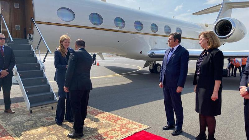 Administrator Samantha Power Arrives in Armenia