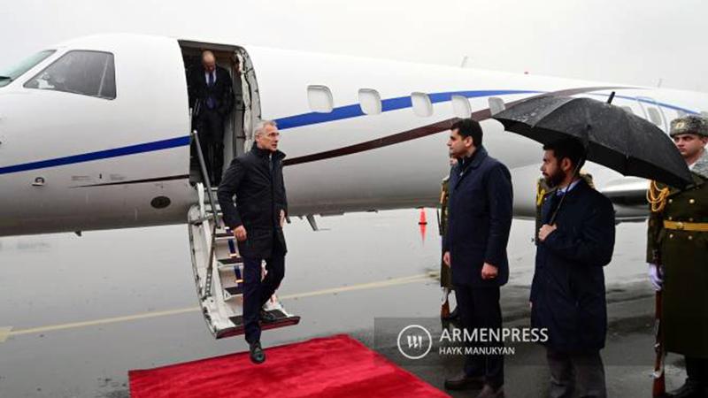 ՆԱՏՕ-ի գլխավոր քարտուղարը ժամանեց Երևան