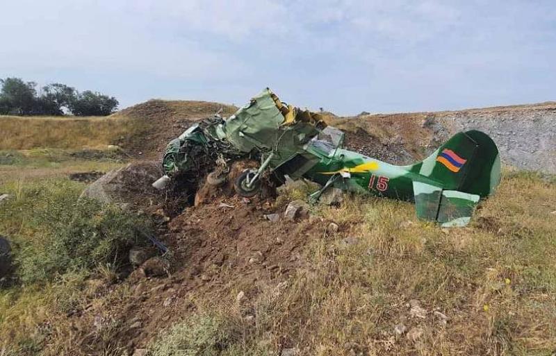 Կործանված ինքնաթիռը ուսումնավարժական թռիչք է իրականացրել. ՊՆ