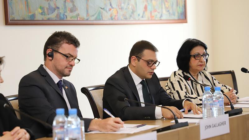 ՀՀ ԱԳ նախարարի տեղակալն անդրադարձել է ԼՂ-ից բռնի տեղահանված կանանց կարիքների հասցեագրման հարցերին