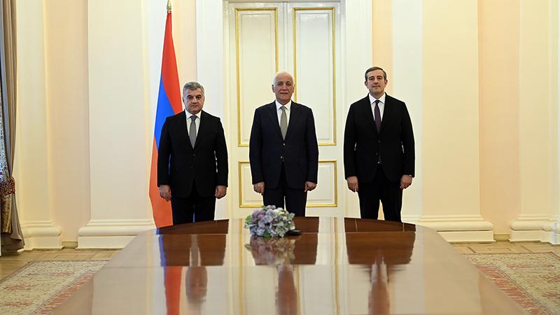 Հանրապետության նախագահի նստավայրում տեղի է ունեցել դատավորի երդման արարողություն