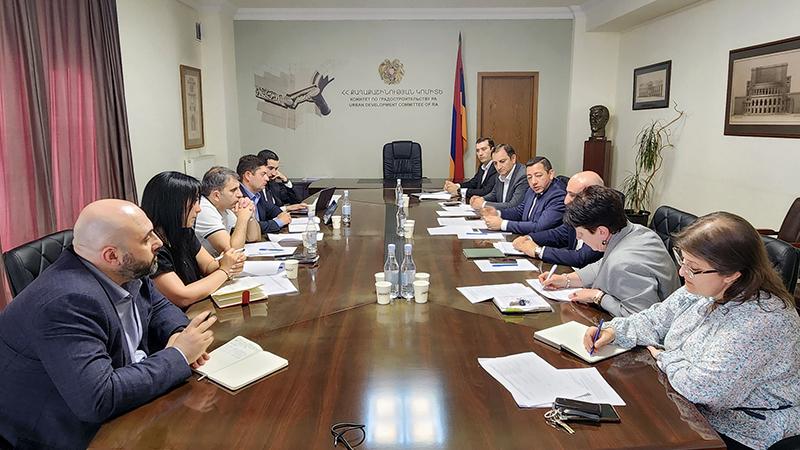 Քաղաքաշինության կոմիտեում տեղի է ունեցել Կառուցապատողների հայկական ասոցիացիայի ներկայացուցիչների հետ հերթական հանդիպումը