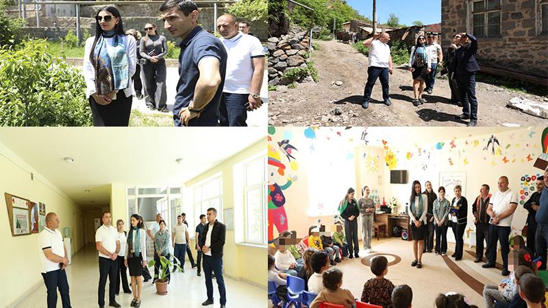 Անահիտ Մանասյանն այցելել է Խոզնավար և Խնածախ բնակավայրեր