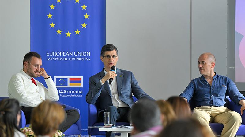 Ucom’s General Director Joined the International CirculUP! Forum to Foster Circular Innovation in Armenia