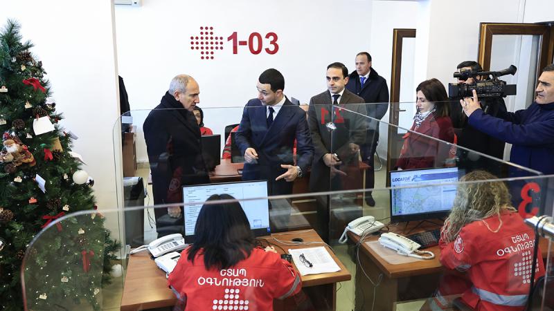 Երևանի «Շտապբուժօգնություն» ծառայությունում իրականացվել են տեխնիկական հագեցման ու արդիականացման ծրագրեր