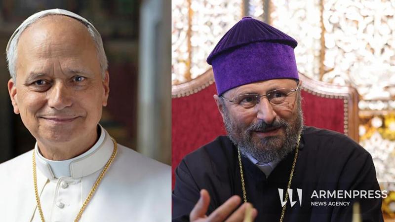 Հռոմի պապը շնորհակալական նամակ է հղել Պոլսո հայոց պատրիարքին
