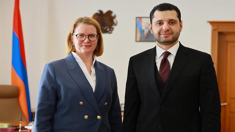 Շրջակա միջավայրի նախարարն ընդունել է Գերմանիայի դեպանին