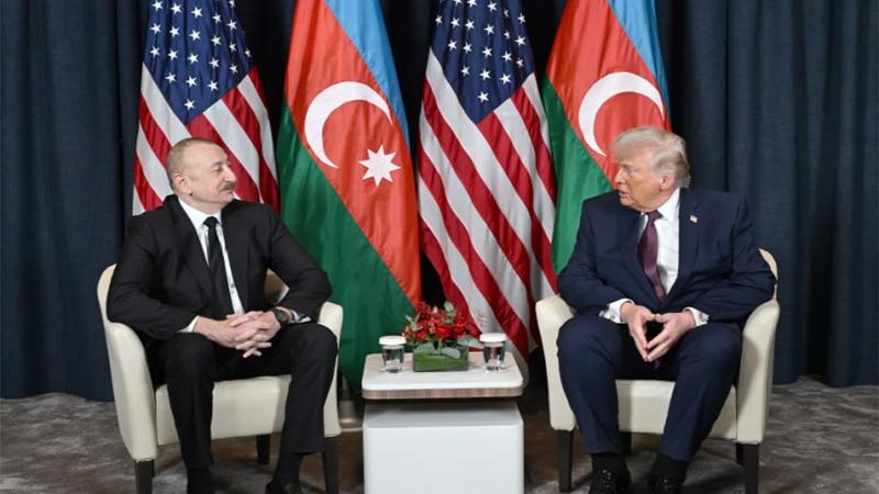 «TRIPP» նախագիծը և «Զանգեզուրի միջանցքը» կենսական դեր են խաղում տարածաշրջանային կապերում. Ալիևը՝ Թրամփի հետ հանդիպմանը