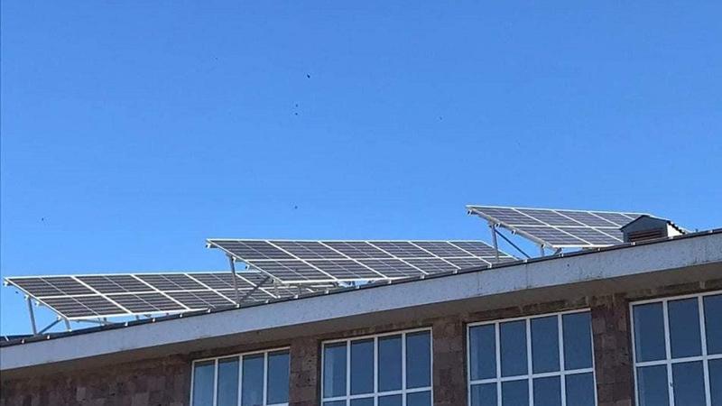 41 հանրային շենքերում տեղադրվել են ֆոտովոլտային կայաններ