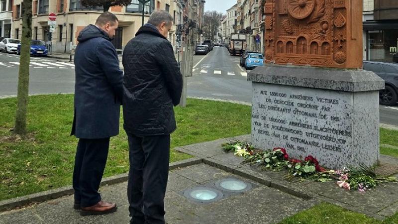 ՀՀ-ն պարտավոր է պահպանել խաղաղությունն ապագա սերունդների համար․ Բելգիայի Իքսել շրջանում ծաղիկներ են խոնարհվել