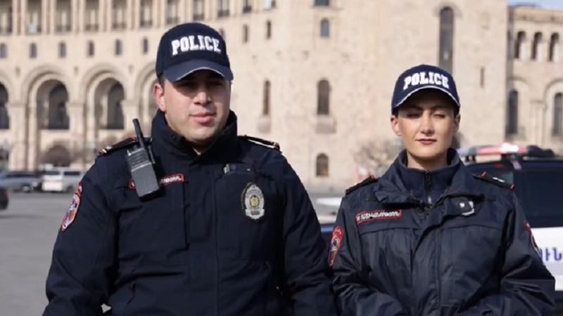 ՆԳՆ պարեկային ծառայության աշխատակիցների շնորհավորանքը՝ ՀՀ բանակի կազմավորման 34-րդ տարեդարձի առթիվ