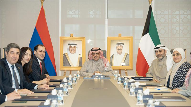 Քուվեյթում քննարկվել են հայ–քուվեյթյան միջկառավարական հանձնաժողովի առաջիկա նիստի կազմակերպման հարցերը