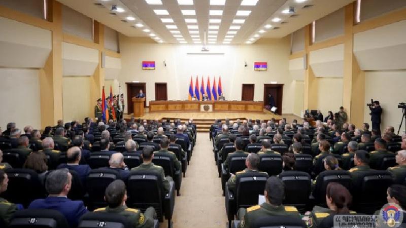 Հայրենիքի անվտանգության և պաշտպանության գործում ներդրած ավանդի համար մի խումբ զինծառայողներ պարգևատրվել են ՀՀ վարչապետի հուշամեդալով, պատվոգրերով