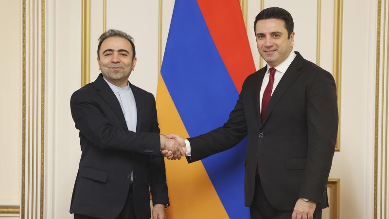 Ալեն Սիմոնյանն ընդունել է Հայաստանում Իրանի Իսլամական Հանրապետության նորանշանակ դեսպանին