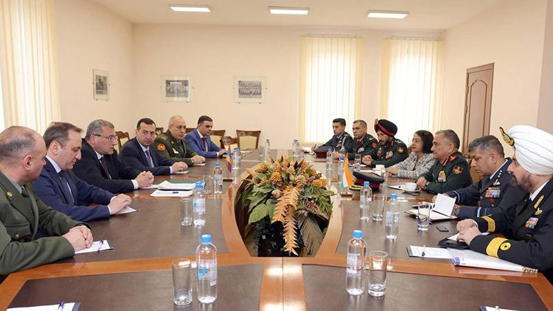 Հայաստանն ու Հնդկաստանը քննարկել են ռազմատեխնիկական համագործակցությանը վերաբերող հարցեր