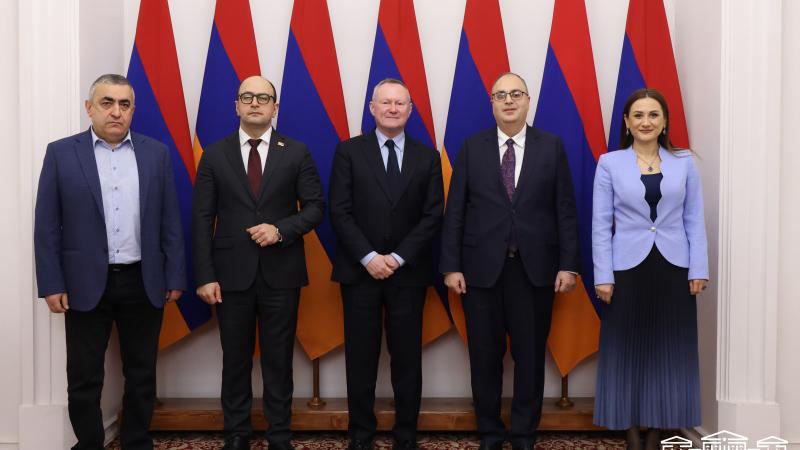 ԵԽԽՎ-ում ԱԺ պատվիրակության անդամները հանդիպել են ԵԽ մարդու իրավունքների հանձնակատարի հետ