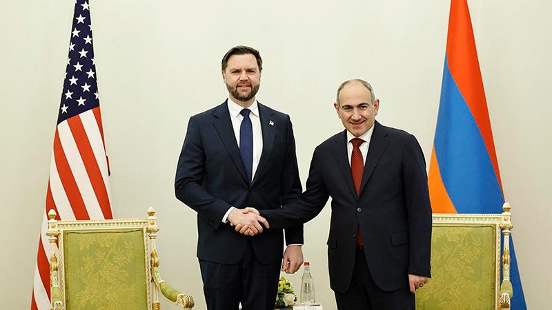 Առանձնազրույց պաշտոնական այցով Հայաստան ժամանած ԱՄՆ փոխնախագահ Ջեյմս Դի Վենսի հետ.վարչապետ