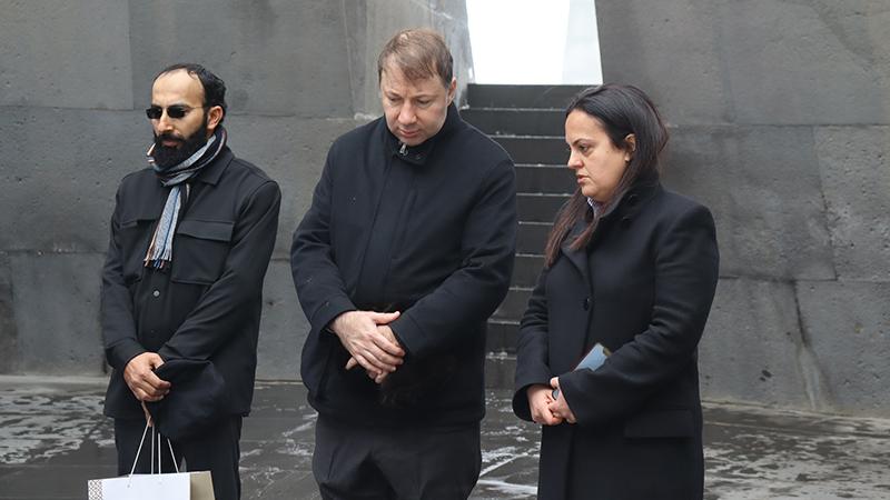 Օմանի ազգային թանգարանի գլխավոր քարտուղարը այցելել է Հայոց ցեղասպանության հուշահամալիր