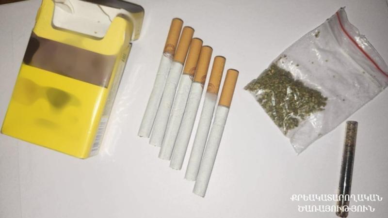 Նուբարաշեն քրեակատարողական հիմնարկում հայտնաբերվել են տարբեր թմրամիջոցների նմանվող զանգվածներ