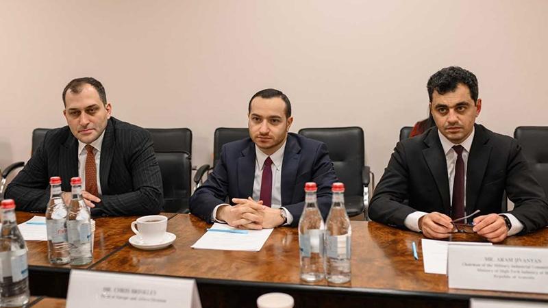 ԲՏԱ նախարարը և Shield AI ընկերության ներկայացուցիչները քննարկել են ռազմարդյունաբերության ոլորտում համագործակցության հեռանկարները