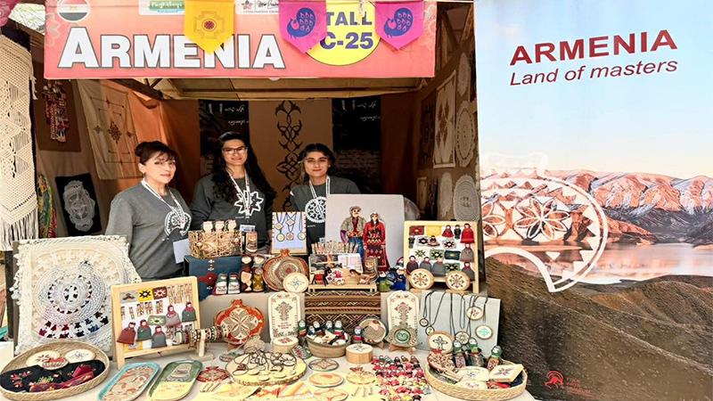 Հայկական ձեռարվեստը ներկայացվում է Սուրաջկունդի արհեստների միջազգային փառատոնին