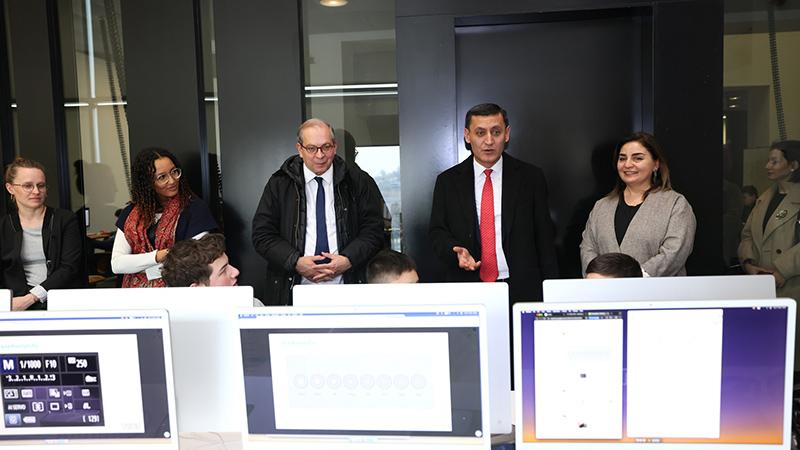 «Ժորժ Պոմպիդու» կենտրոնի պատվիրակությունը Հայաստանում այցելել է մշակութային և կրթական մի շարք կենտրոններ