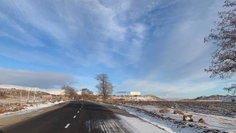 Աշոցքի տարածաշրջանում թույլ ձյուն է տեղում․ Վարդենյաց լեռնանցքը դժվարանցանելի է կցորդով տրանսպորտային միջոցների համար