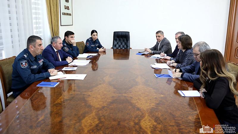 ՄԱԶԾ պատվիրակության հետ քննարկվել են աղետների ռիսկի կառավարման ոլորտում համագործակցության ընդլայնման հարցեր