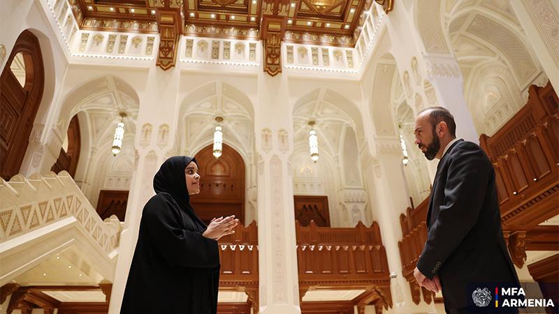 Արարատ Միրզոյանի ղեկավարած պատվիրակությունն այցելել է Օմանի թագավորական օպերա և ազգային թանգարան