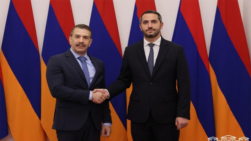Ռուբեն Ռուբինյանն ընդունել է ՀՀ-ում Կիպրոսի դեսպանին