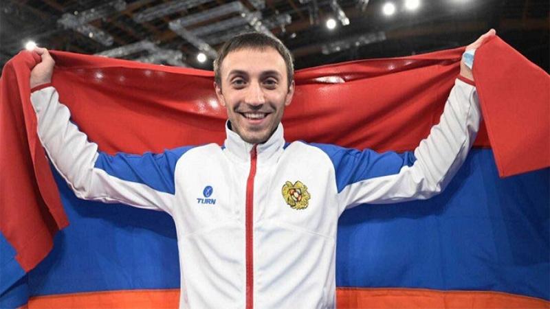 Մարմնամարզիկ Արթուր Դավթյանը դարձել է Կահիրեի աշխարհի գավաթի խաղարկության ոսկե մեդալակիր