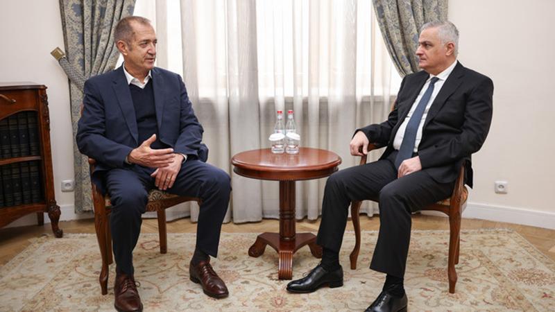 Փոխվարչապետ Մհեր Գրիգորյանն ընդունել է «Քրոնիմետ հոլդինգ» ընկերության գործադիր տնօրենին