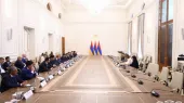 Հայկ Մամիջանյանը հանդիպել է ԱՊՀ ՄԽՎ դիտորդական առաքելության պատվիրակության հետ