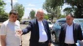 Շիրակի մարզպետն ու Ճանապարհային դեպարտամենտի տնօրենը շրջայցով եղած են Գյումրու Շիրակացի փողոցին