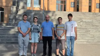 3 silver and 1 bronze medal from the 2nd International Open Olympiad in Geography