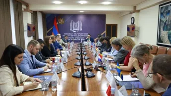 Papoyan met with the EU ambassadors accredited in Armenia. The export support programs were discussed.