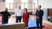 Ժաննա Անդրեասեան կը ծանօթանայ ՀՖԿՍՊԻ նոր ենթակառուցուածքներուն