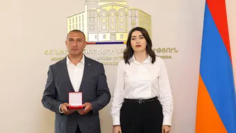 ՆԳ նախարարը պարգևներ է հանձնել Վահե Մելքոնյանին և Փամբակ գետում որոնողական աշխատանքներ իրականացրած ջրասուզակներին