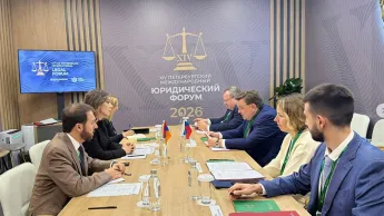 Srbouhi Galyan a rencontré le ministre de la Justice de la Russie.