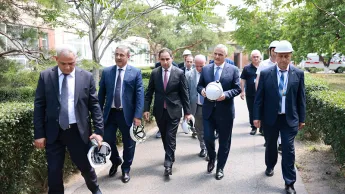 David Khudatyan et Mher Grigoryan ont visité la centrale nucléaire d'Arménie.
