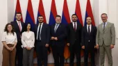 La délégation du Bundestag d'Allemagne a été accueillie au Parlement.