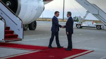 Macron est arrivé en Syrie